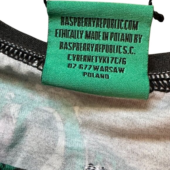 Raspberry Republic Organic L/S Dragon Tee sz 3-5Y - Picture 3 of 7